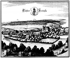 Closter Fredeslo_um 1654 Matthäeus Merian
