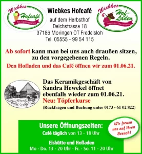 Anzeige-Eroeffnung-Wiebkes Hofcafe